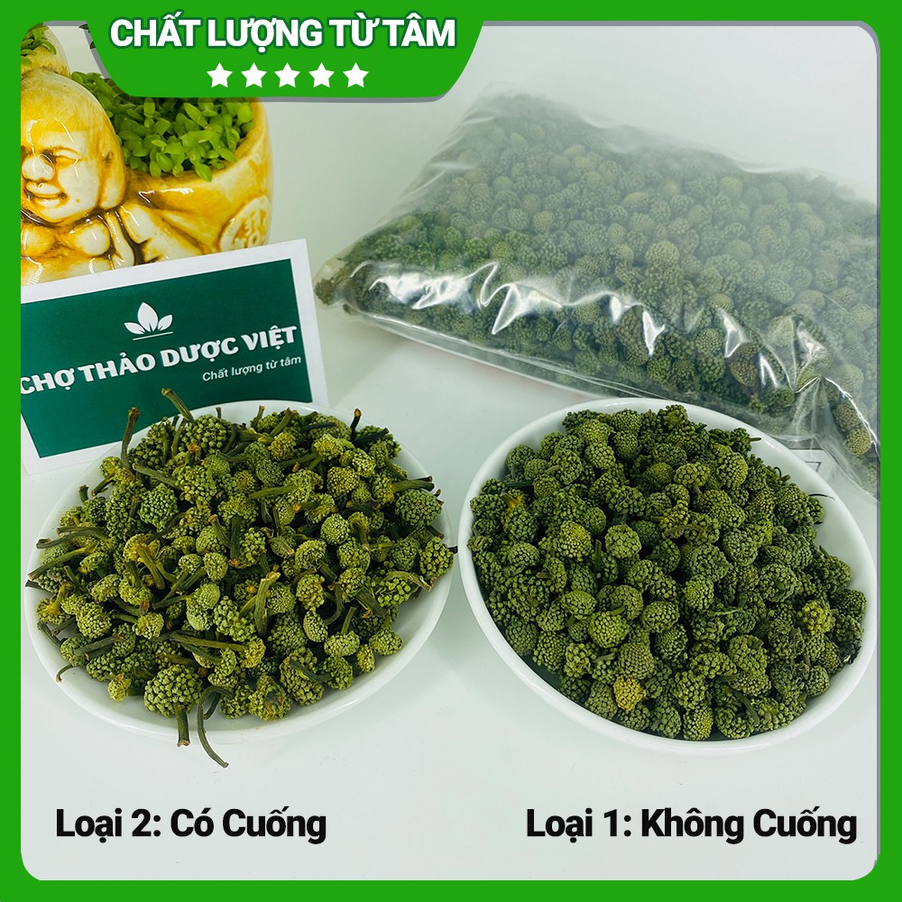 Sỉ 500gr Nụ Hoa Tam Thất (Loại 1, xanh, đẹp, ko cuống)