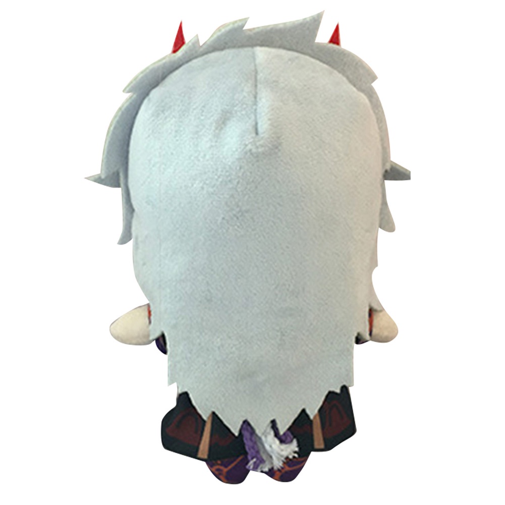 Seaehey Genshin Plush Doll Ganyu Cosplay Plush Toy Arataki Itto Plush Doll Thoma Gorou Plush Pillow Gorou Anime Cosplay Characters Game Plushie Pillows Decoration