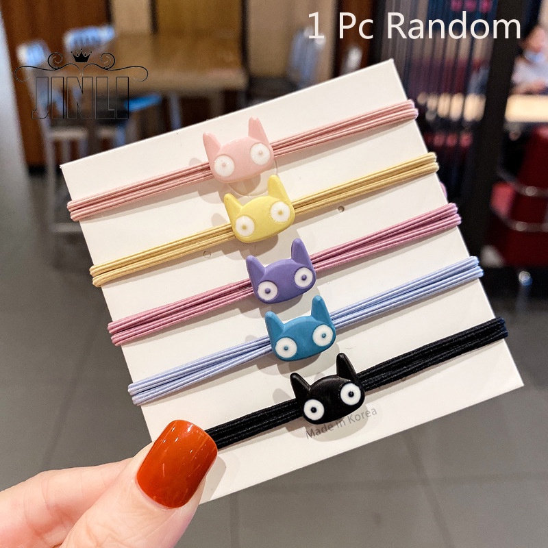 Dây Cột Tóc Cao Su Hình Mèo Dễ Thương Cho Nữ