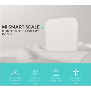 Cân thông minh Xiaomi Mi Smart Scale 2 Chính Hãng Digiworld phân phối BH12T