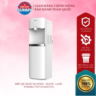Máy lọc nước RO nóng nguội lạnh Toshiba TWP-W1643SV(W) 4 lõi- Điện máy Sunmy- Bảo hành chính hãng