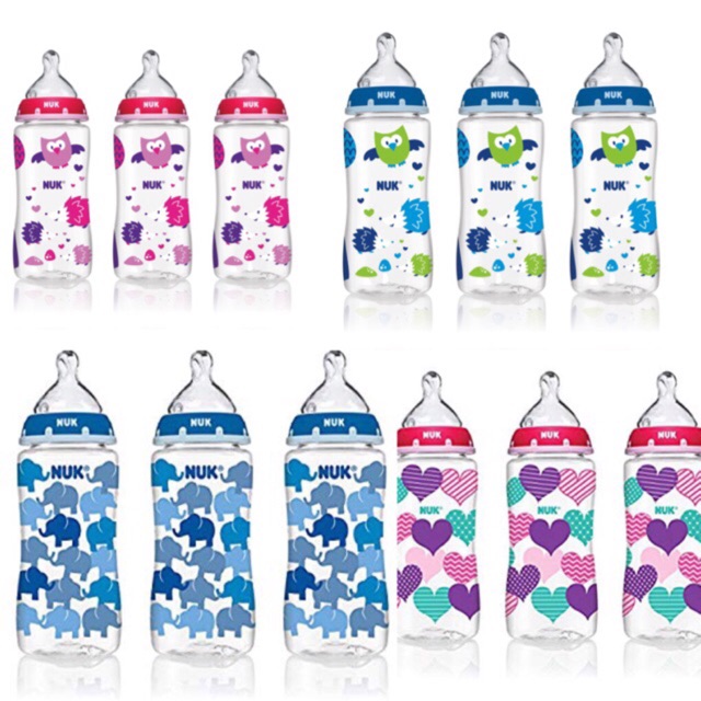 Bình sữa NUK cổ rộng 300ml