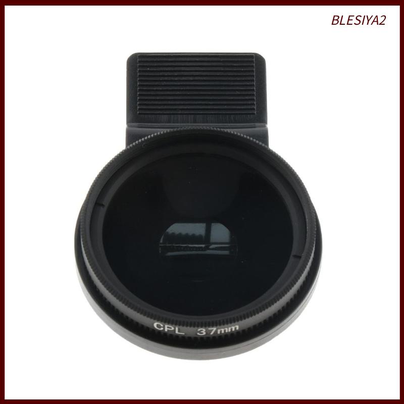 Kính Lọc Phân Cực 37mm Kèm Kẹp Chuyên Dụng Cho Lens Điện Thoại
