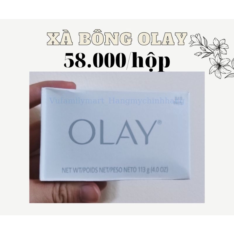 Xà bông cục OLAY_Hàng Mỹ Chính Hãng_Xà phòng Olay