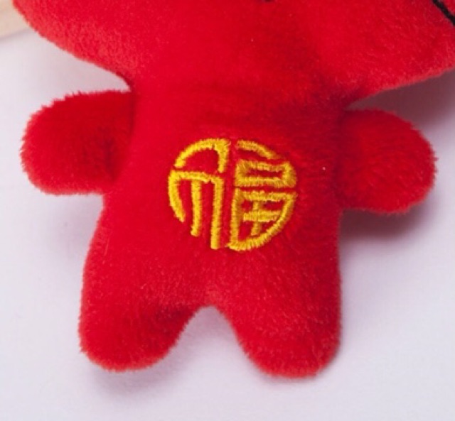 MÓC KHOÁ - chuột bông đỏ