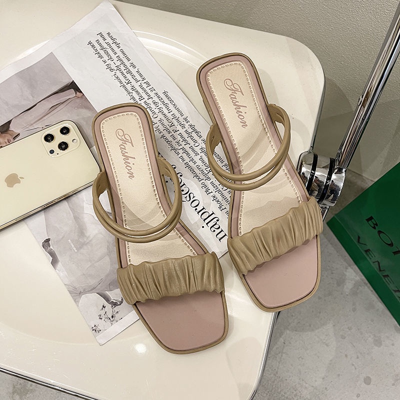Dép Sandal Đế Xuồng Hai Cách Mang Thời Trang Mùa Hè Dễ Phối Đồ Cho Nữ