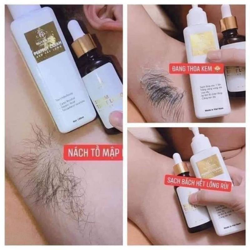 Kem Tẩy Lông Huyền Phi SHP01 Tẩy Lông Nách Vùng Kín Bikini Chân Tay Body,Tặng Serum Triệt Lông Vĩnh Viễn,Hàng Chính Hãng