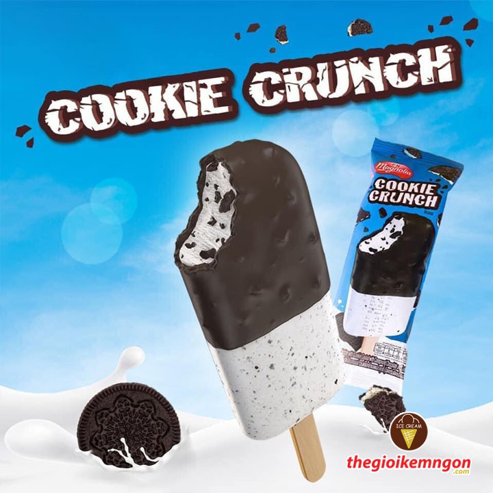 [NOWSHIP] Kem Cookie Crunch Magnolia Thái Lan 57ml