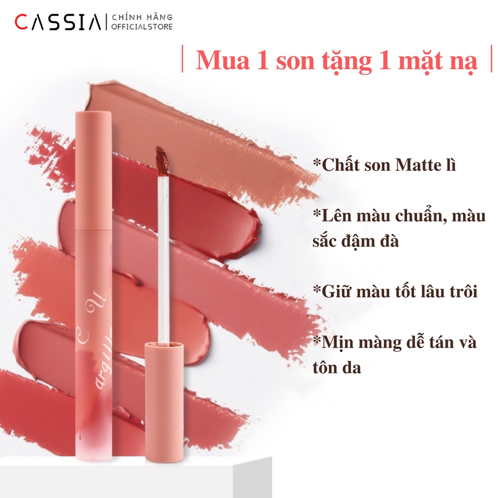 Son Kem Nội Địa Trung Nhung Lì Lâu Trôi, Son Lì Mịn Mượt Không Khô Môi, Kem Bùn Matte LipStick Phô Mai 6 Màu VIBELY