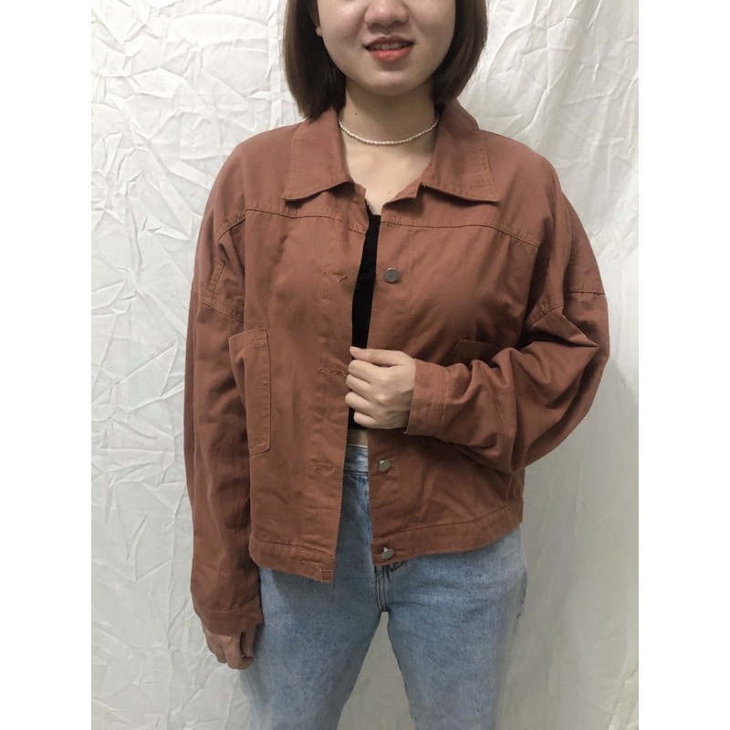 khoát kaki Second hand Hàn