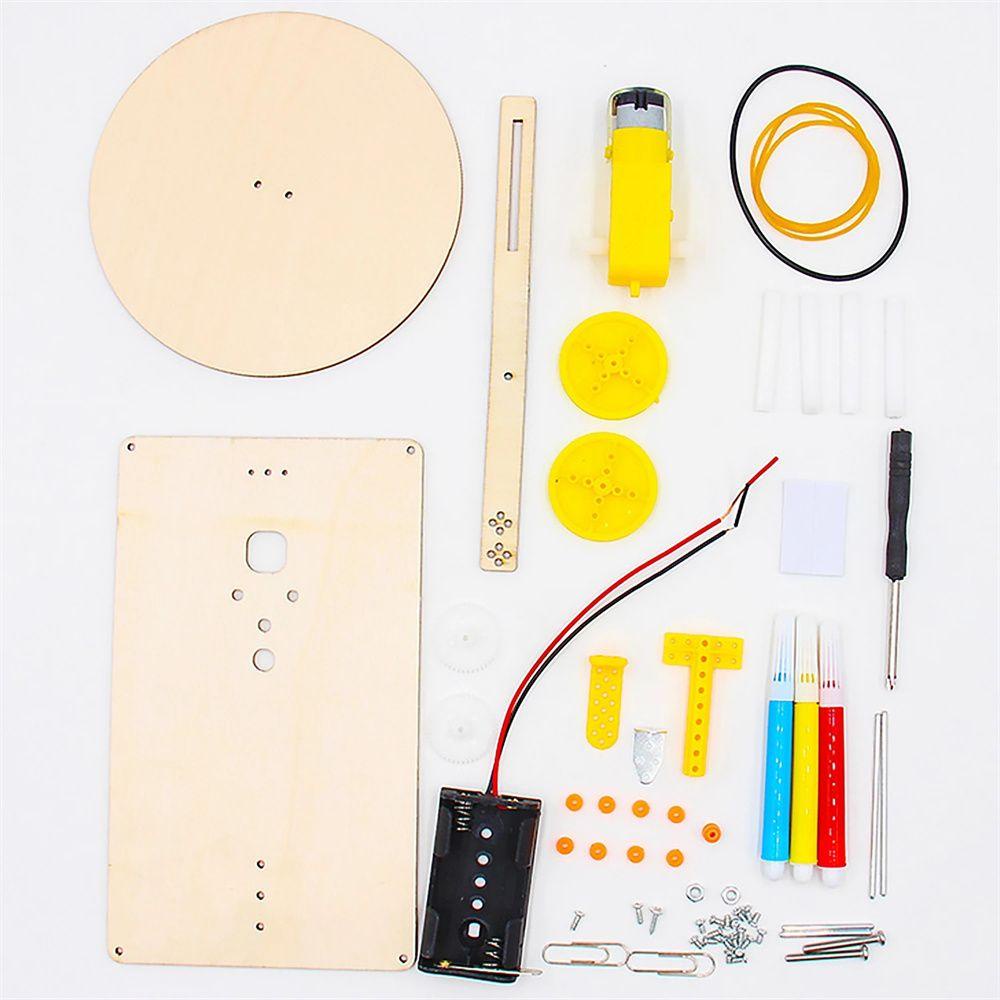 Bộ Đồ Chơi Thí Nghiệm Khoa Học Điện Tử Bằng Gỗ DIY
