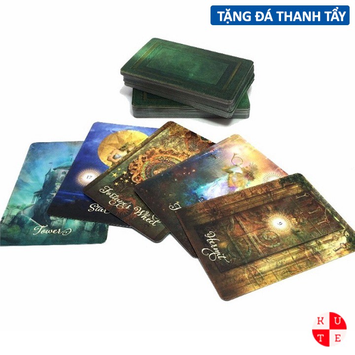 Bộ Bài Good Tarot 78 Lá Bài Tặng File Tiếng Anh Và Đá Thanh Tẩy B1 C1