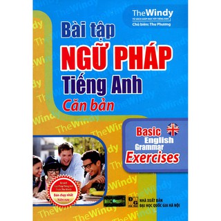 Sách - Bài Tập Ngữ Pháp Tiếng Anh Căn Bản (2 Màu)