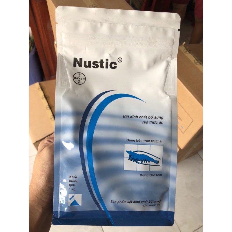 Kết dính bổ sung vào thức ăn -nustic bayer- gói 1kg