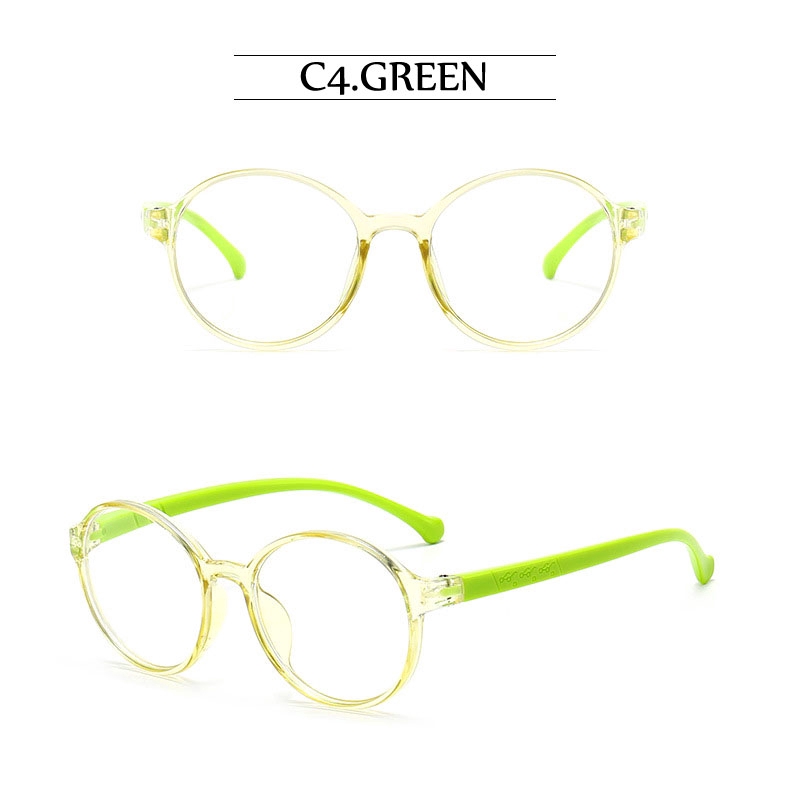 Kính gọng nhựa 1016 bảo vệ chống ánh sáng xanh dành cho bé gái