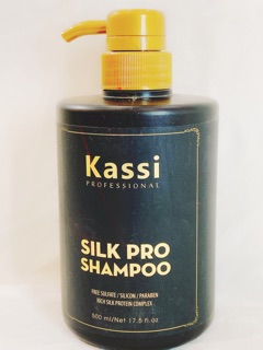 BỘ DẦU GỘI XẢ KASSI SILK PRO 500ML