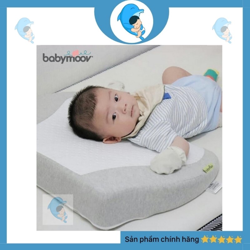 Gối Chống Trào Ngược Cho Trẻ Sơ Sinh Babymoov Chính Hãng Giúp Bé Đỡ Nôn Trớ, Và Thuận Tiện Cho Bé Ăn Sữa