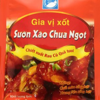 Sét 5 gia vị sườn xào chua ngọt phi quốc khanh 80g