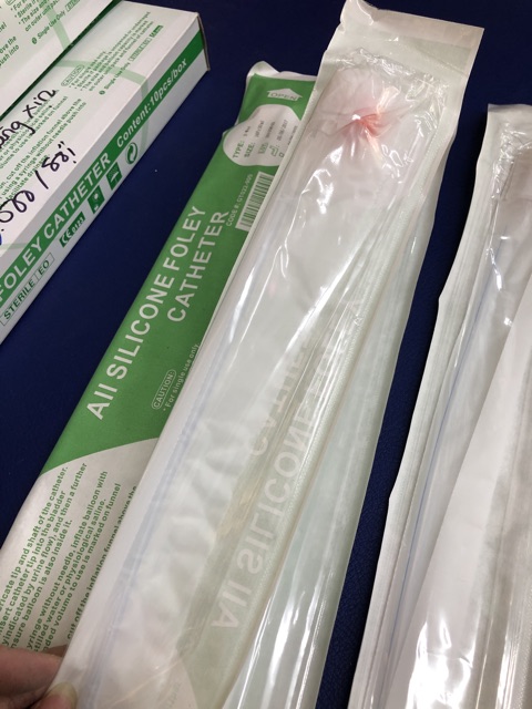 ❤️ DÂY ỐNG THÔNG TIỂU XÔNG TIỂU DẪN NƯỚC TIỂU SONDE FOLEY SILICONE 2 NHÁNH ĐỂ DÀI NGÀY DÂY 2 nhánh SILICON