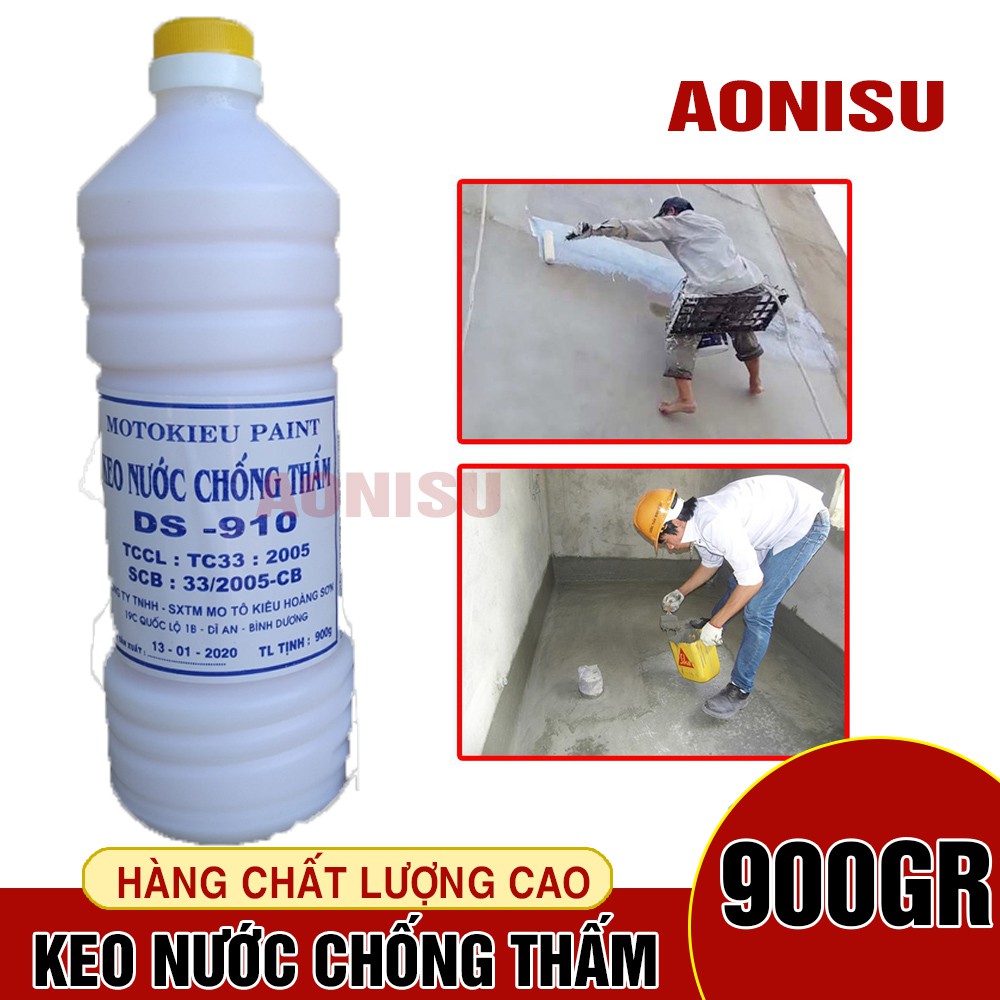 Keo Nước Chống Thấm (chai 900gr), Keo Chuyên Dụng AONISU