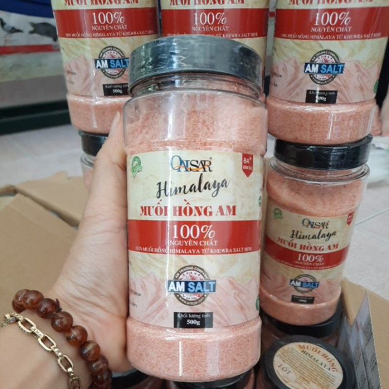 MUỐI HỒNG HIMALAYAN  HỘP 500GR