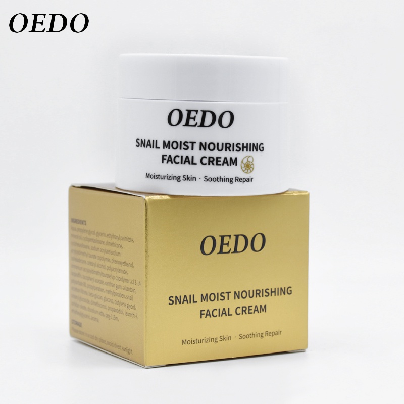 Kem dưỡng tinh chất ốc sên đàn hồi chăm sóc da OEDO cung cấp nước cho da căng mịn ẩm mượt Da săn chắc Chống lão hóa làm trắng da hiệu quả trẻ hoá da Skin Conditioning 40g