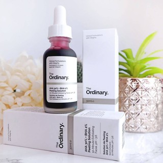(BILL HÃNG)Tẩy da chết Peel da The Ordinary AHA 30% + BHA 2% Peeling Solution