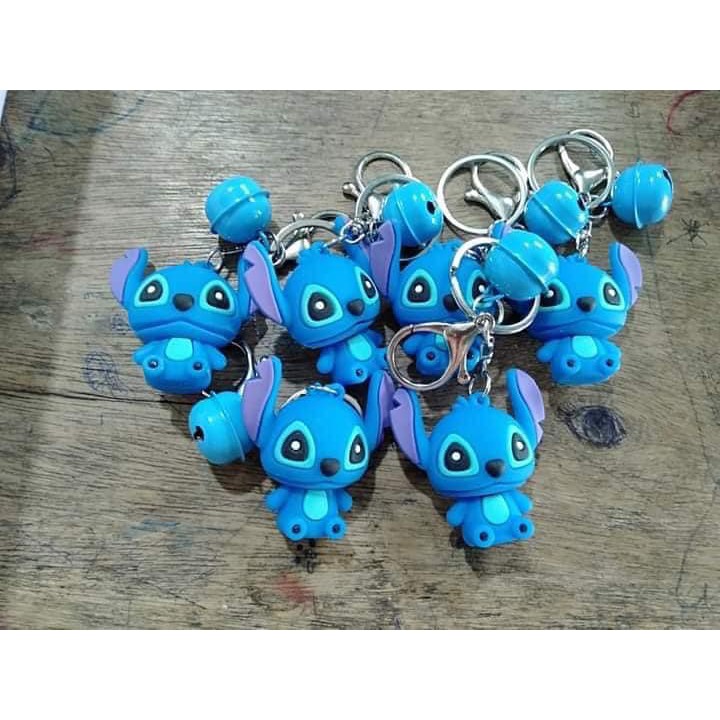 MÓC KHÓA STITCH CUTE KÈM CHUÔNG