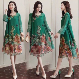 Váy đầm trung niên nữ