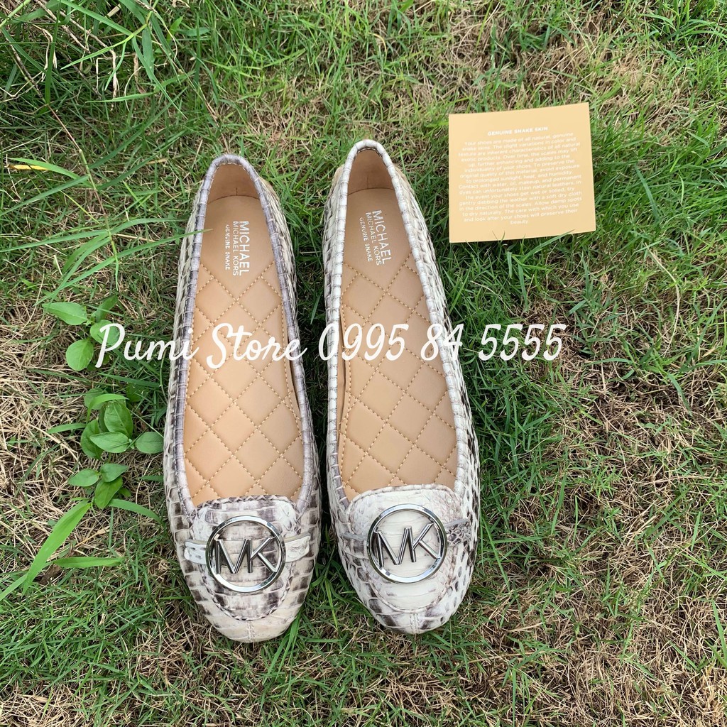 Giày Michael Kors Lillie Snakeskin