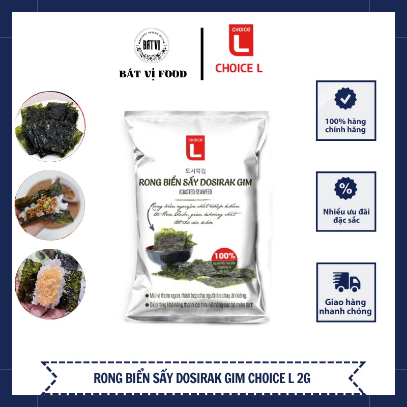 Rong Biển Sấy Dosirak Gim Choice L 2G