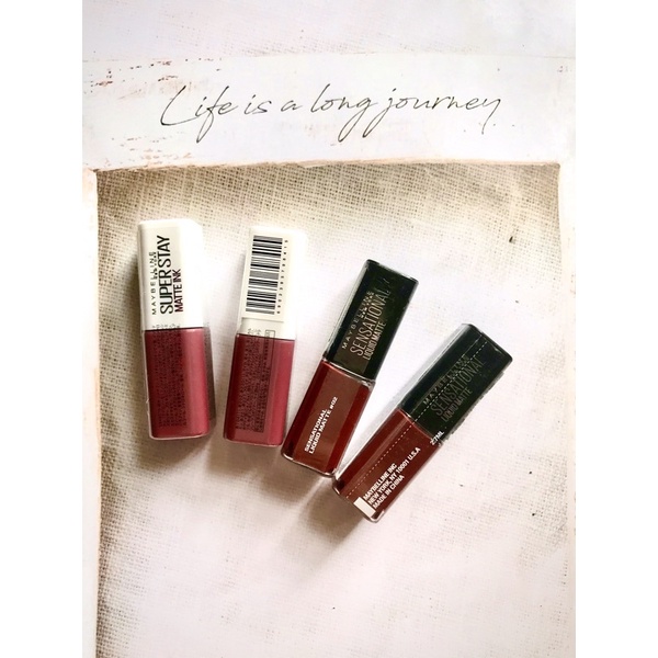 Son maybelline mini 2.7ml số 80,02,17