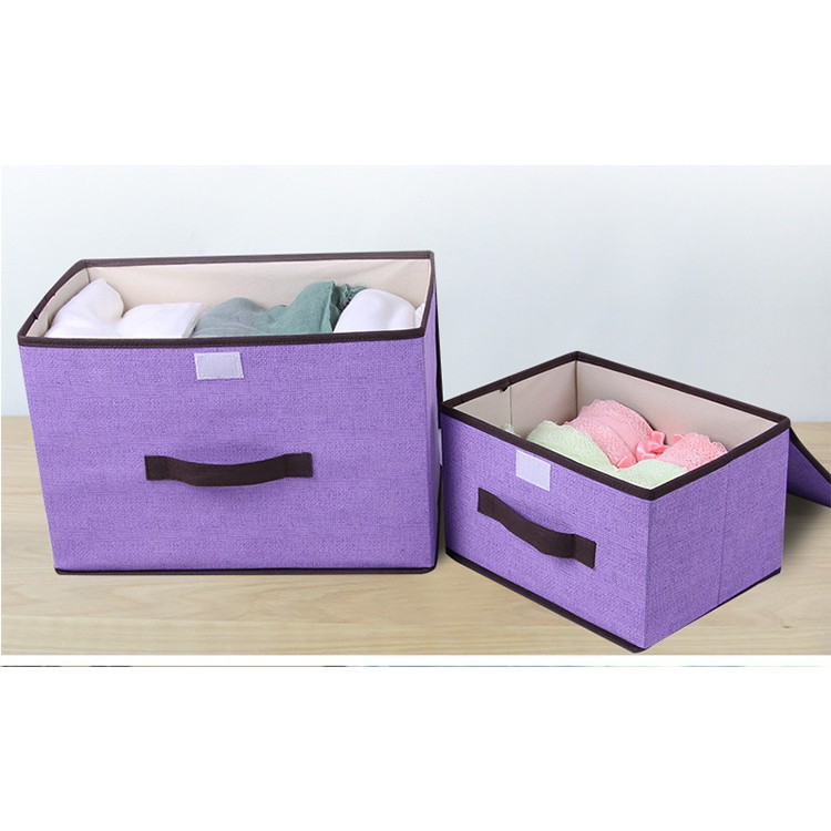 Combo 2 Tủ Vãi Cao Cấp Khung Cứng (Nâu Nhạt, Nâu Đậm, Xd, Tím, Xanh rêu)