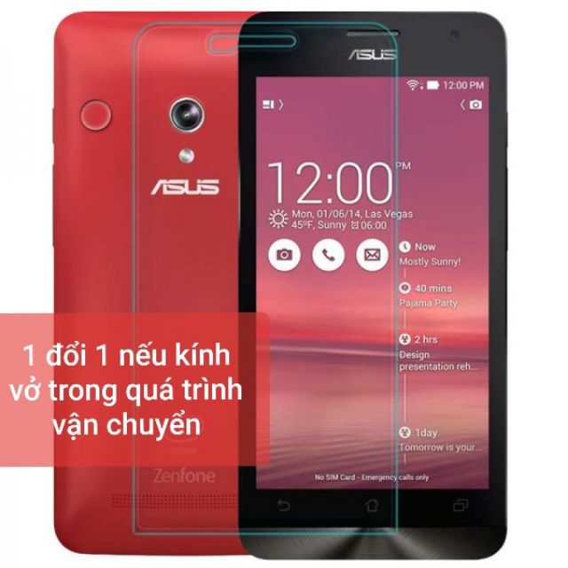 Kính cường lực Zenfone 5 mài cạnh phụ kiện đầy đủ