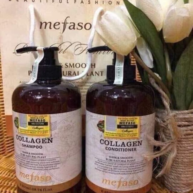 DẦU GỘI CẶP MEFASO COLAGEN