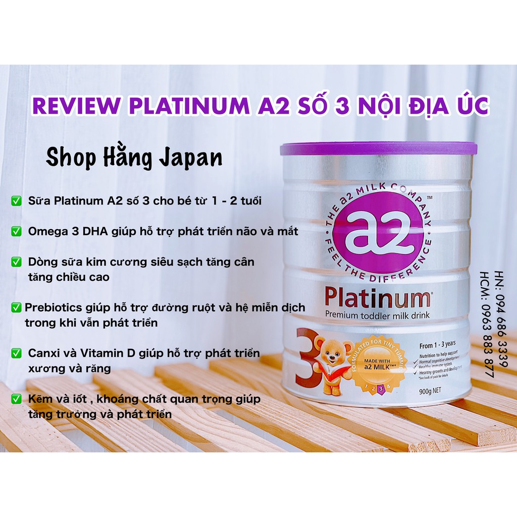 Sữa công thức A2 Platinum Úc