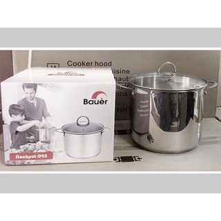Nồi luộc gà inox 304 cao cấp bauer / faster 28cm dùng cho bếp điện, bếp từ