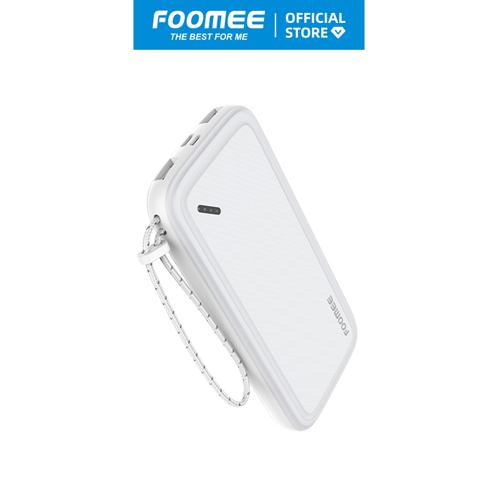 Pin sạc dự phòng 10000mAh FOOMEE AU10 - Sạc nhanh 2 Thiết Bị Cùng Lúc - Hàng chính hãng