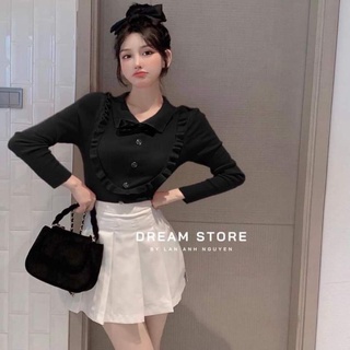 Set áo tiểu thư + váy xếp ly