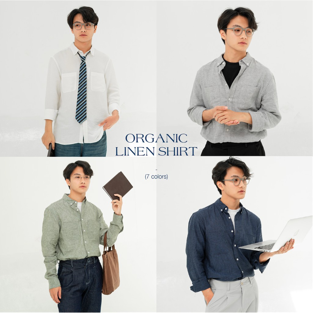 Organic Linen Shirt | WebRaoVat - webraovat.net.vn