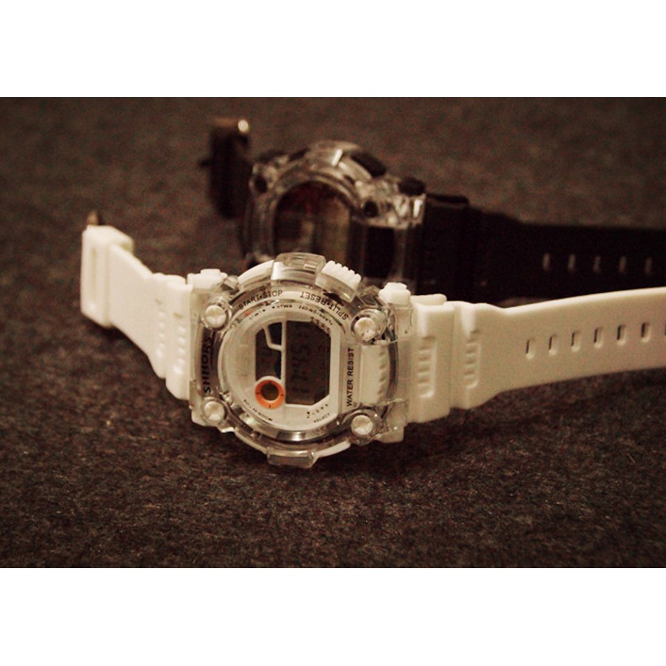 ĐỒNG HỒ THỂ THAO NAM NỮ SHHORS MOON TIDE VIỀN TRONG SUỐT D333