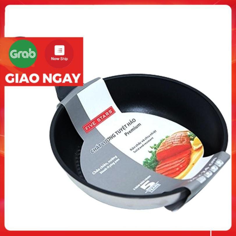 Chảo chống dính 3 đáy inox 430 Fivestar Standard bếp từ
