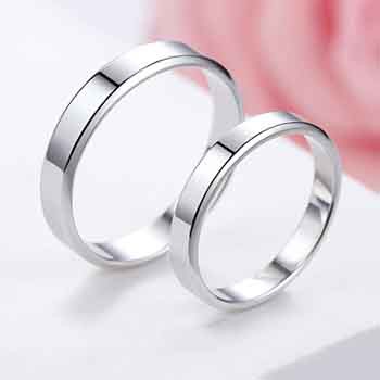 NHẪN CẶP ĐÔI TRƠN nam nữ  (GIÁ TÍNH 1 CHIẾC)