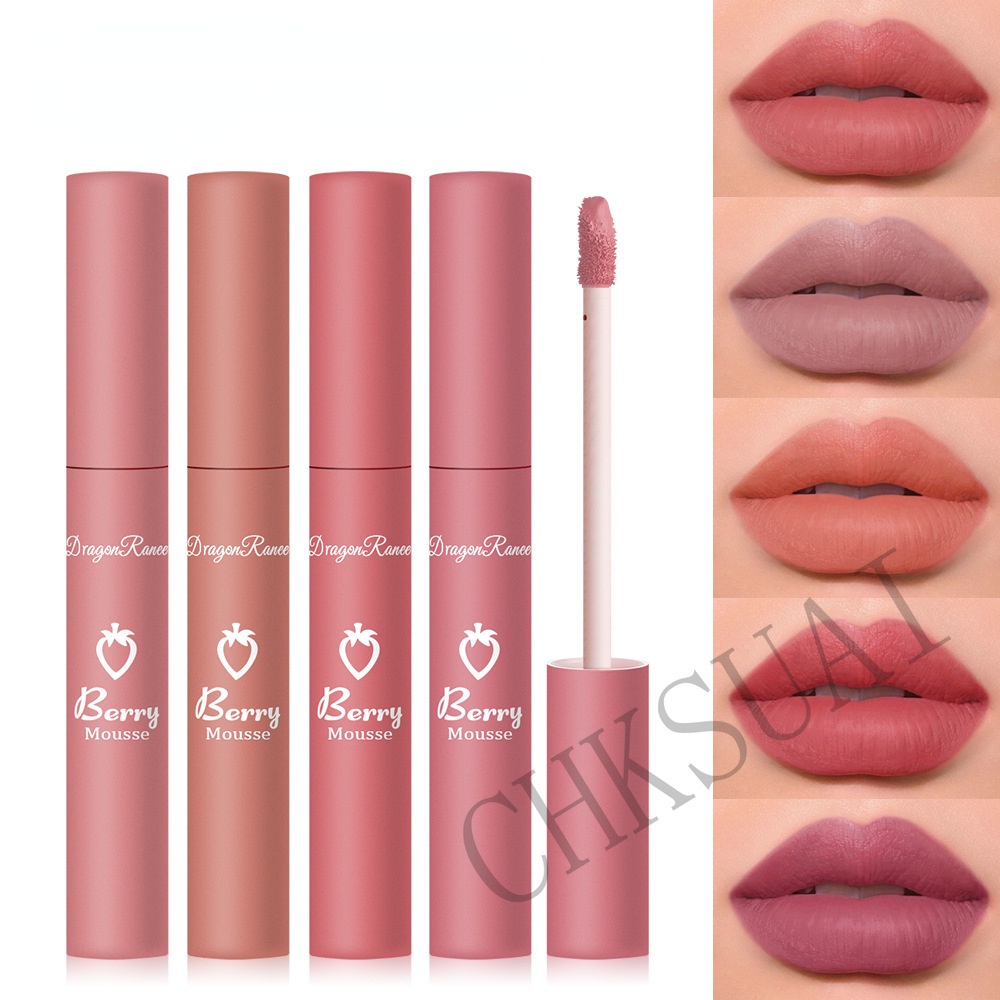 Son môi Sweet mint dạng bút màu nhung lì chống thấm nước không dính thành cốc lâu trôi