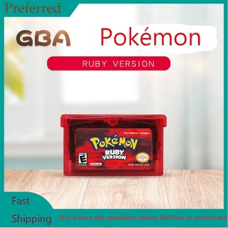 Thẻ Trò Chơi Pokemon GB GBC GBM GBA SP Chất Lượng Cao