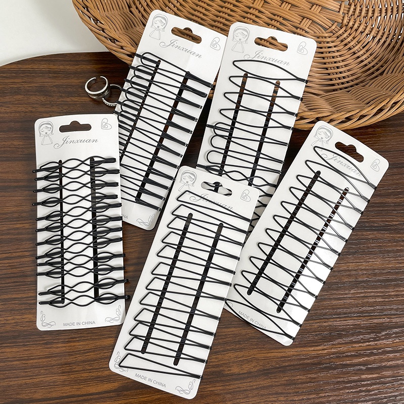 Kẹp Tóc Màu Đen Thời Trang Cá Tính