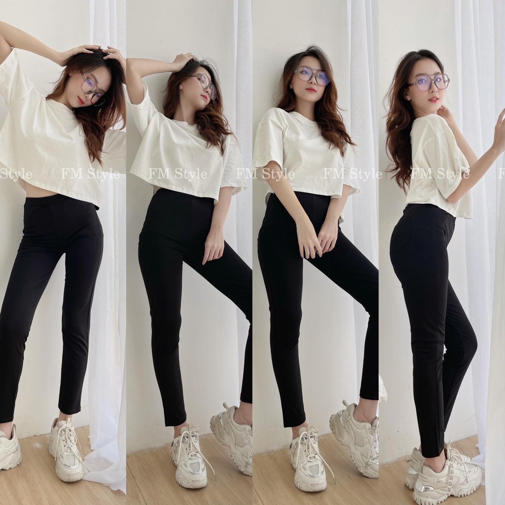 Quần leg dài lưng thun borip from &lt; 58kg