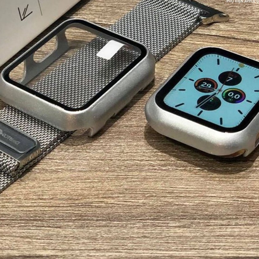 Ốp CASE chụp ,bọc mặt kính cường lực bảo vệ kính và viền Apple Watch series 1,2,3,4,5  38mm , 40mm , 42mm