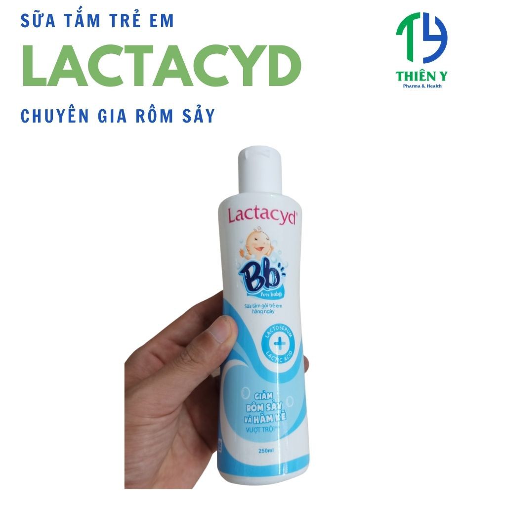 Sữa tắm Lactacyd 250ml và 500ml, Sữa Tắm Lactacyd Milky 500ml, Chống Rôm Sảy Cho Bé Hiệu Quả - Thiên Y Pharmacy