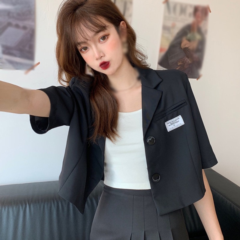 Áo Khoác Vest Tay Lửng Thời Trang Dành Cho Nữ | BigBuy360 - bigbuy360.vn